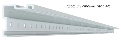 Стеллаж металлический Титан МС-750 2200x1500x500/4