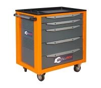 Тележка инструментальная ToollBox TBS-5 (оранжевая)